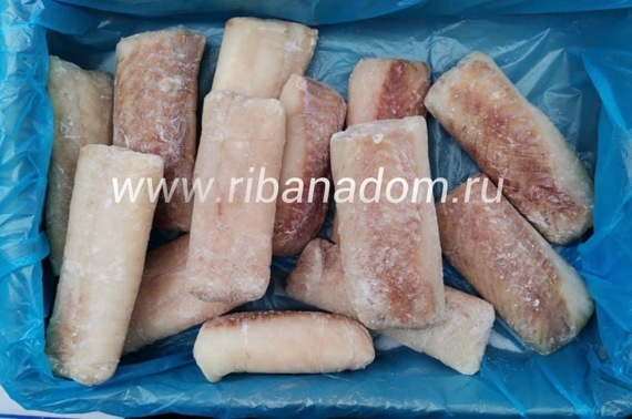 Спинка Мурманской сайды штучной заморозки, филе